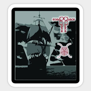 Chaos - Pirate Ship Sticker